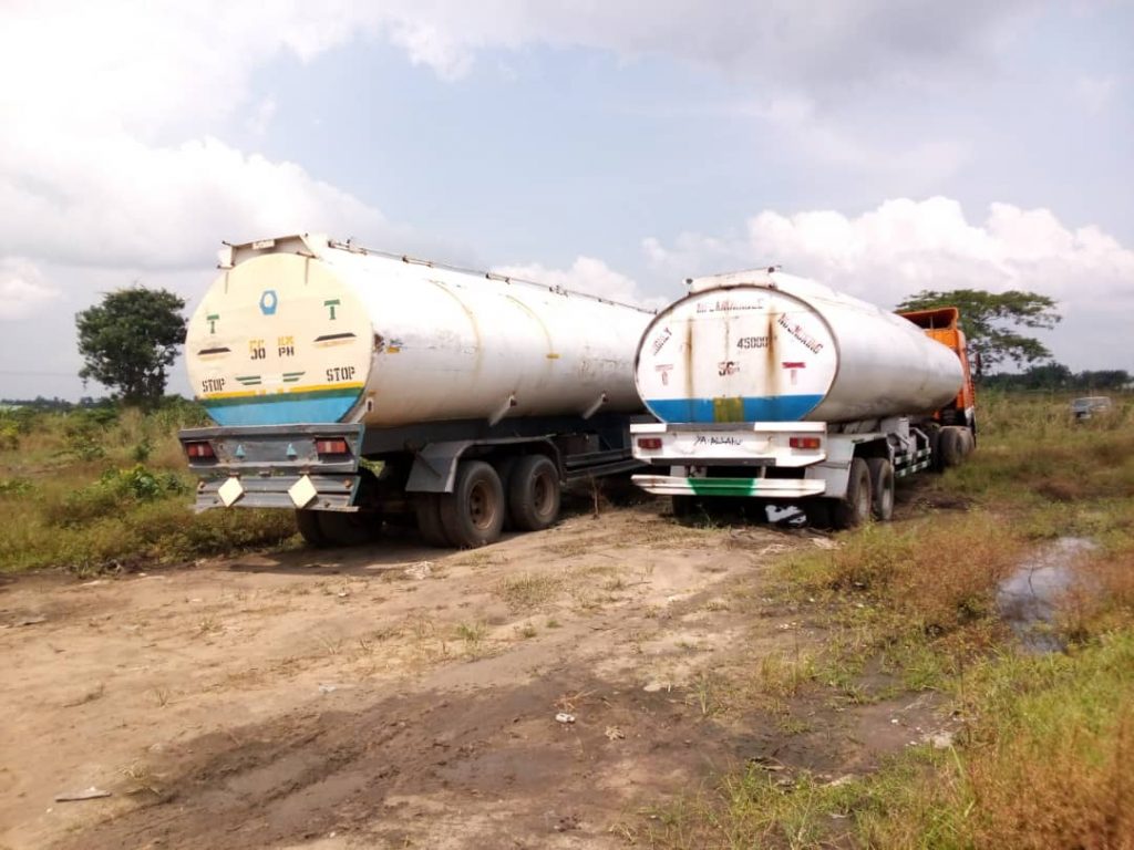 NSCDC arrests two suspects for dealing in adulterated fuel