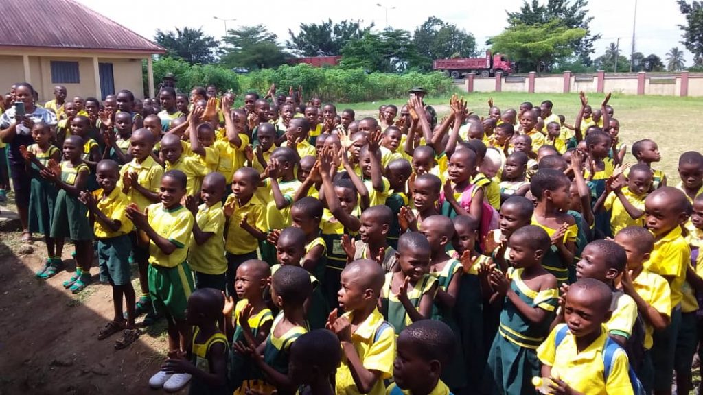 Army donates educational materials to some primary schools in A’Ibom