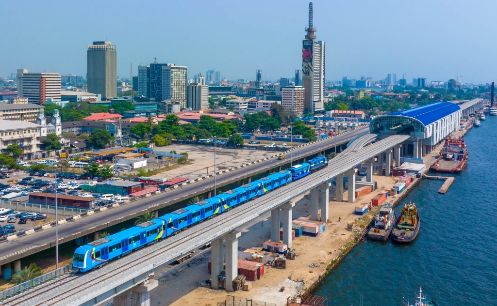 Sanwo-Olu completes infrastructure work of Lagos blue rail line project