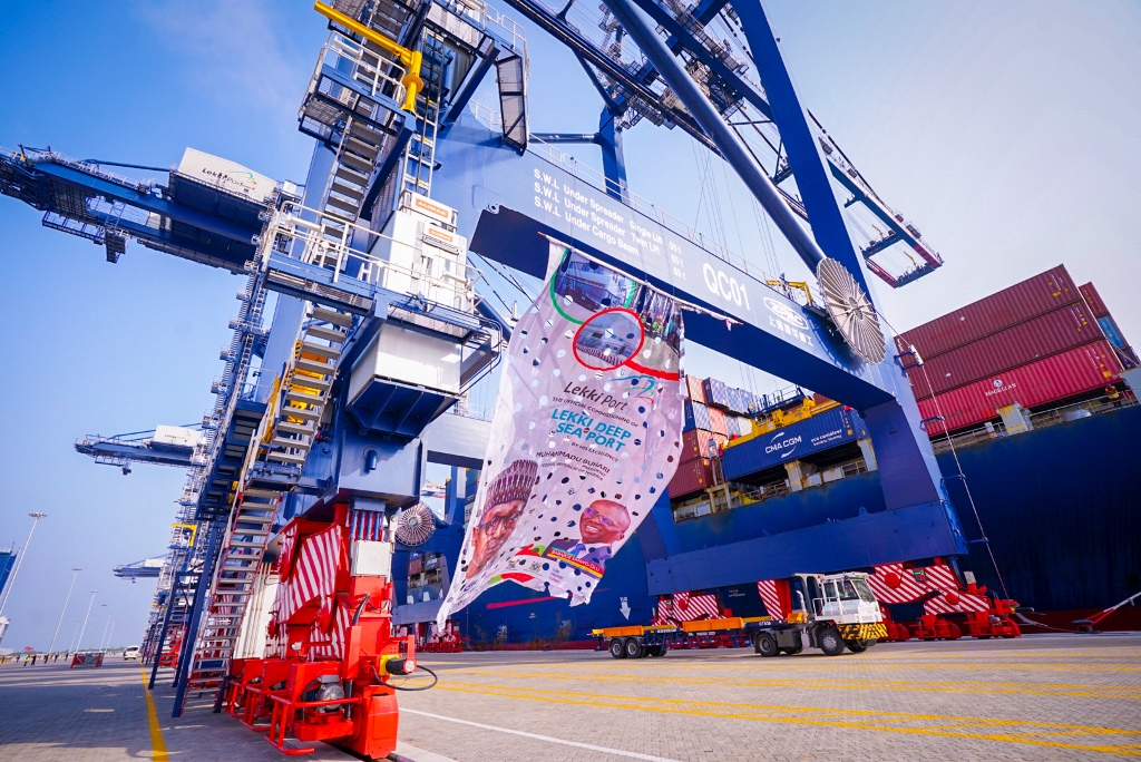 Buhari inaugurates Lekki Deep Seaport at Lekki Free Zone on Monday, 23 January, 2023