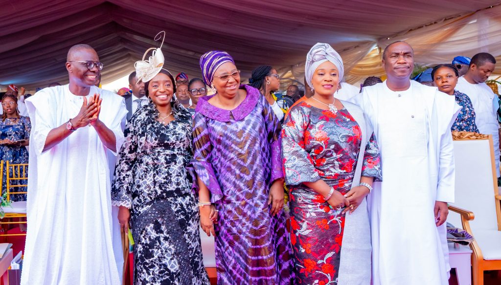 Sanwo-Olu felicitates Lagos First Lady at 56