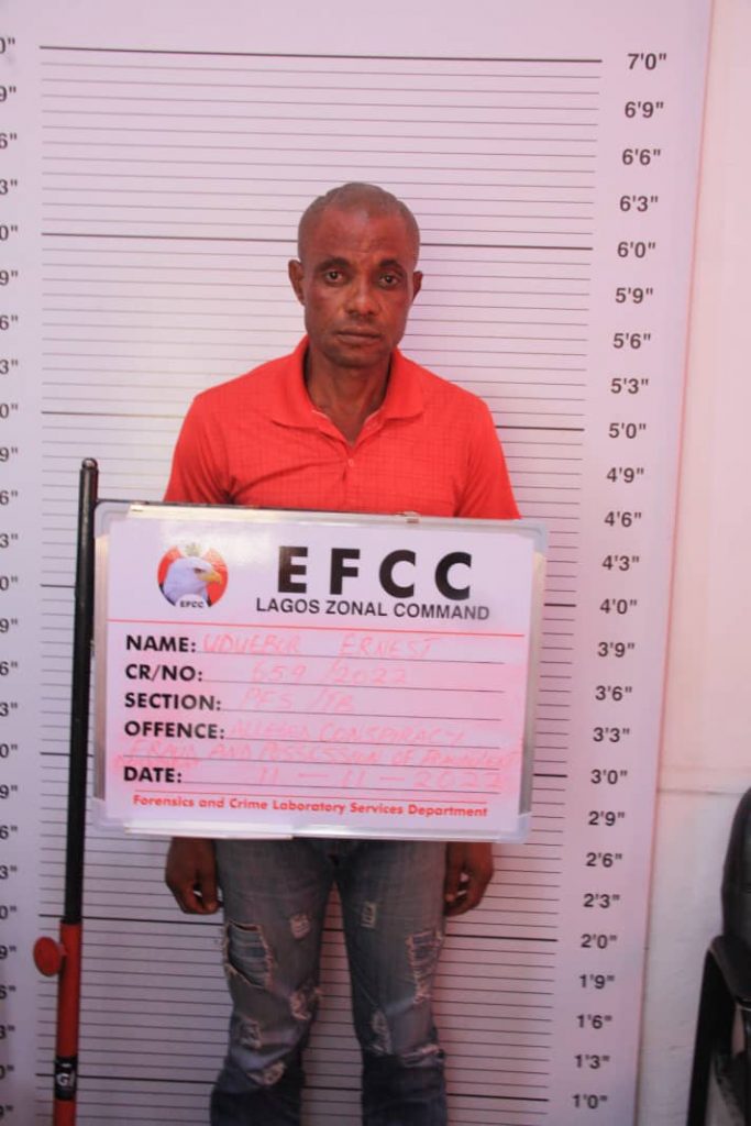 EFCC arraigns four for alleged forgery, possession of fraudulent documents in Lagos