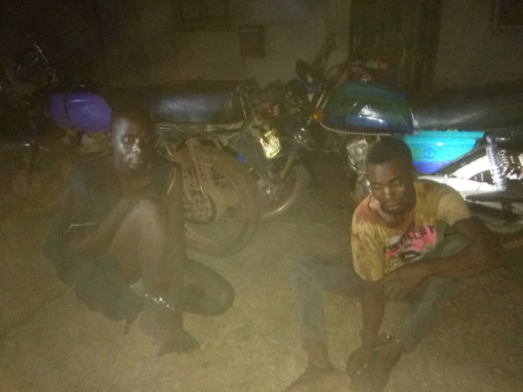 So-Safe catches robbery suspects, recovers items in Ogun