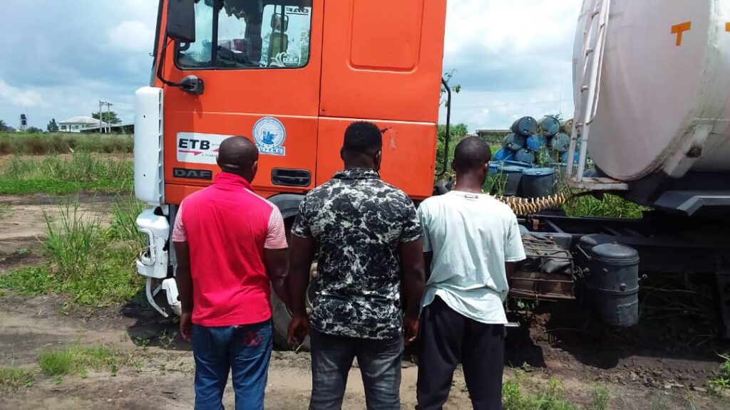 NSCDC impounds trucks with AGO arrests four suspects