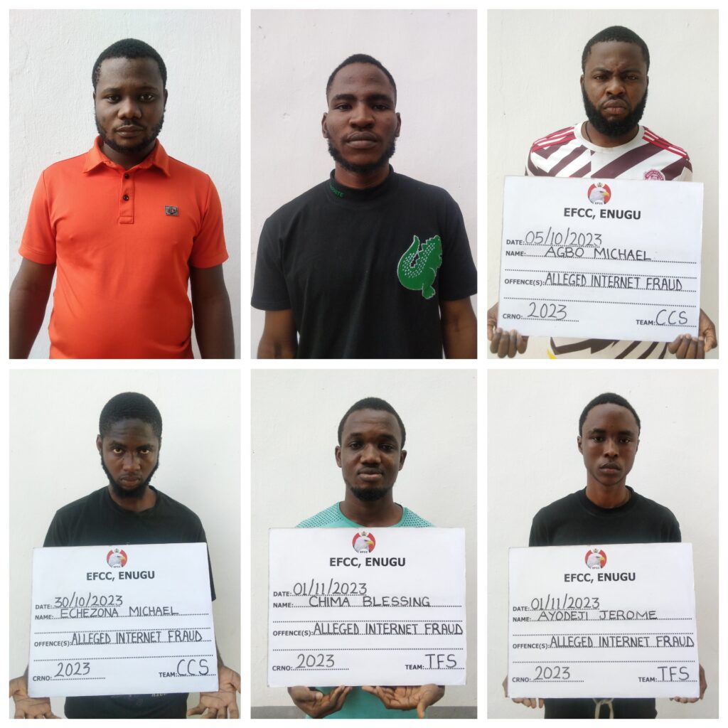 Anambra court sends 22 Internet fraudsters to jail