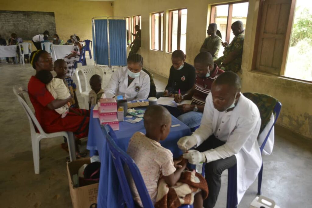 Navy offers free medical services to A’Ibom community