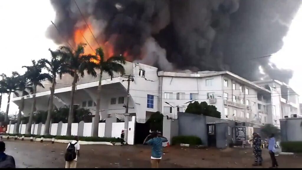 Oyakhilome reacts to fire incident, says it’s not setback, but setup for success