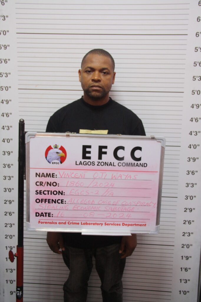 EFCC arraigns vessel, three foreigners for alleged theft of 25m PMS
