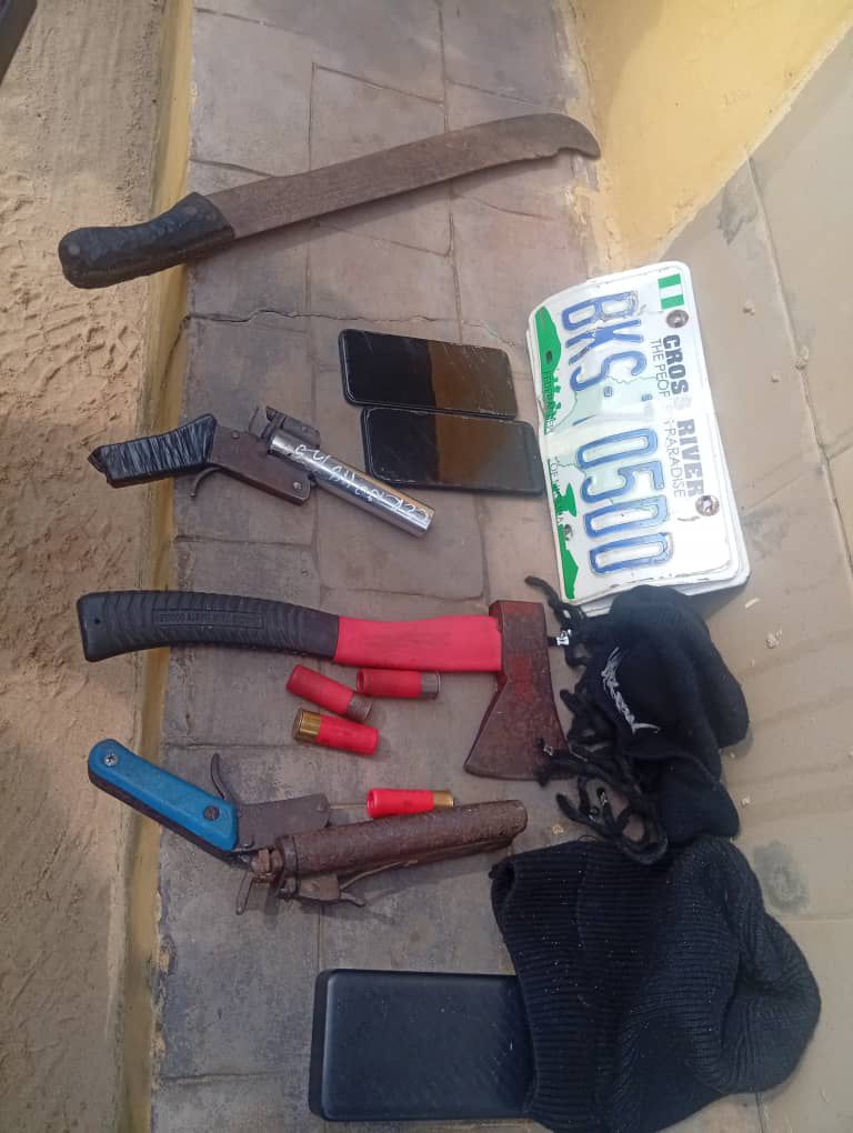 Police recover suspected stolen vehicle, firearms, ammunition in A’Ibom