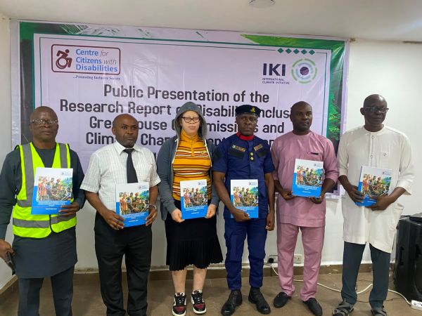 CCD inaugurates report, seeks disability-inclusive climate policies in Nigeria