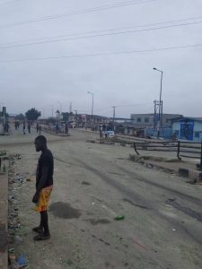 #EndSARS protest in Ikorodu