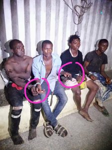 Police arrest four suspected armed robbers in Lagos