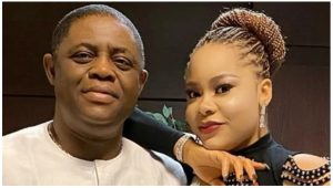 Fani Kayode and wife Precious