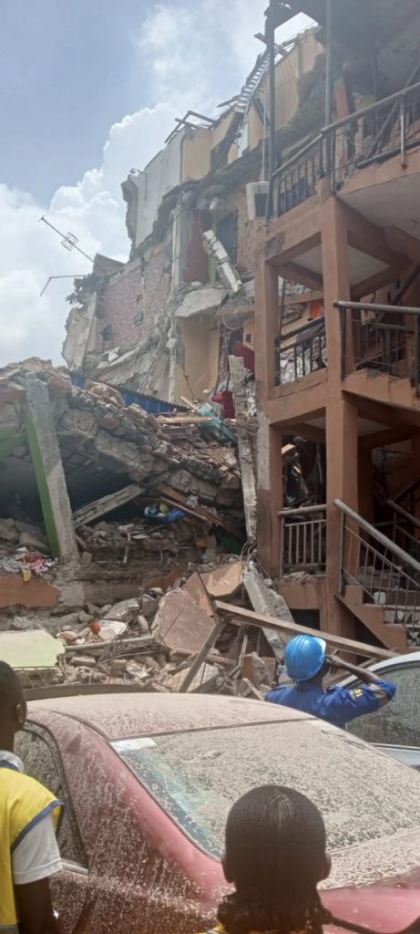 Four dead, one rescued from Lagos collapsed 3-storey building