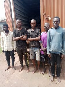 Ogun police arrest five on suspicion of robbery