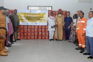 Agip distributes relief materials to flood victims in 260 communities