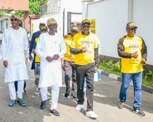 ‘My re-election bid based on achievements’, Sanwo-Olu declares as governor unveils campaign brand