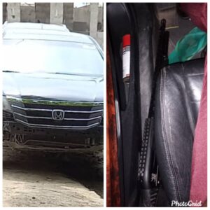 LASTMA seizes firearm in vehicle impounded for driving against traffic