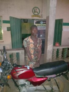 Ogun corps nabs motorbike hijacker, hits rider with shovel