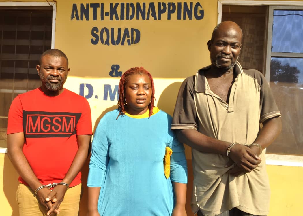 Ogun police arrest couple, one other for kidnapping, killing