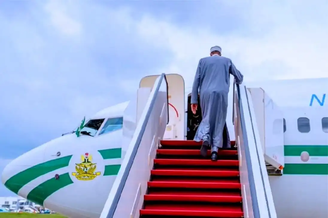 Buhari leaves for US-Africa Leaders’ Summit