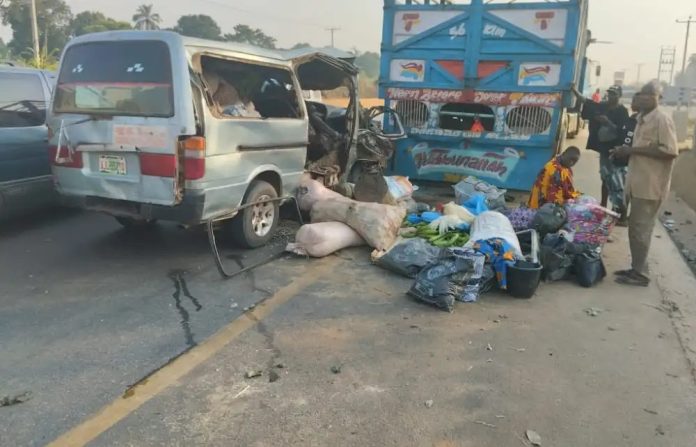 Bus driver allegedly kills man, little girl, injures eight others in Anambra