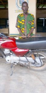 Ogun corps nabs man for hijacking motorbike at gunpoint