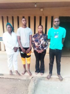 Police nab four Yahoo! boys for abducting colleague over proceeds from fraud