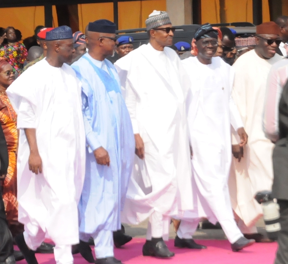 Buhari arrives in Lagos, to inaugurate Lekki Deep Seaport, Rice Mill, other iconic projects