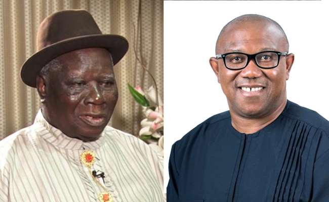 2023: Edwin Clark endorses Peter Obi