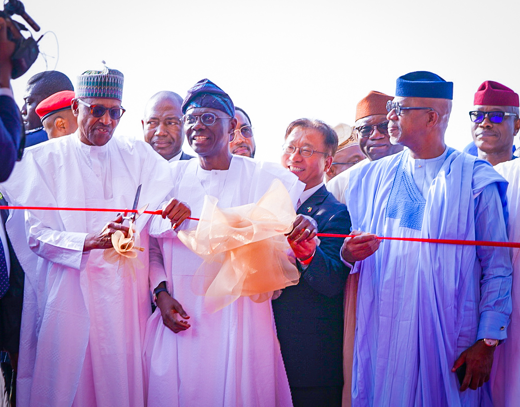 Buhari inaugurates Lekki Deep Seaport at Lekki Free Zone on Monday, 23 January 2023