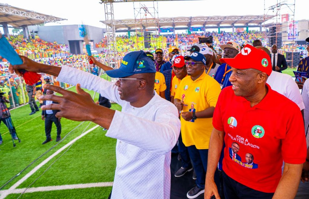 4,300 community development groups in Lagos endorse Sanwo-Olu, Tinubu