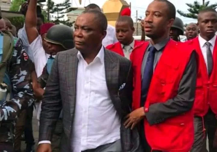 EFCC finally apprehends Nwaoboshi to serve his prison term