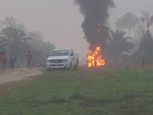 Explosion kills 12 scooping fuel in Rivers