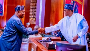 Buhari swears in ex-IGP Arase as PSC chairman