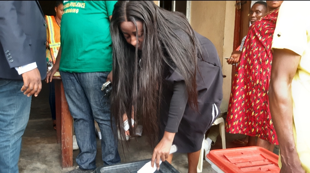 Actress Ini Edo urges INEC to be accountable, transparent in result collation
