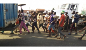 Ondo youths protest kidnap of community residents