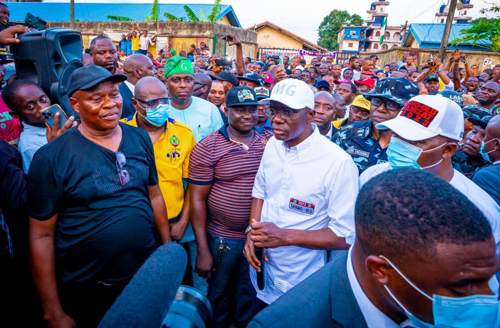 Sanwo-Olu to CP: fish out perpetrators of Akere Auto Spare Part Market fire
