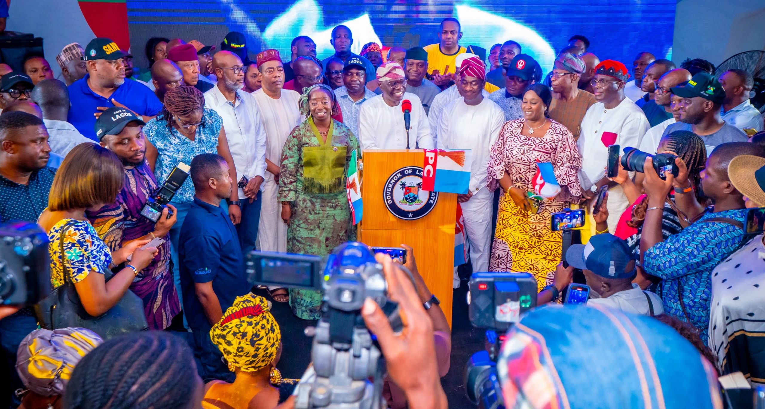 Sanwo-Olu wins re-election with significant margin to defeat challengers