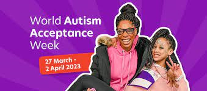World autism acceptance week 2023 (27 – 2 April)