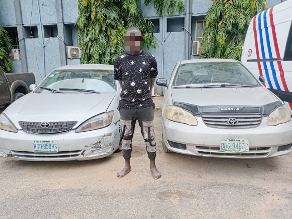 Police nab car snatcher, recover two vehicles