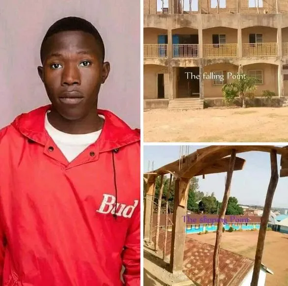 Undergraduate falls to death from building under construction