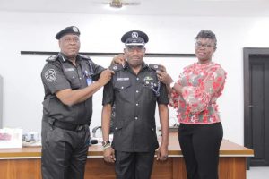 A’Ibom CP decorates newly promoted officers, inaugurates bullet proof police post