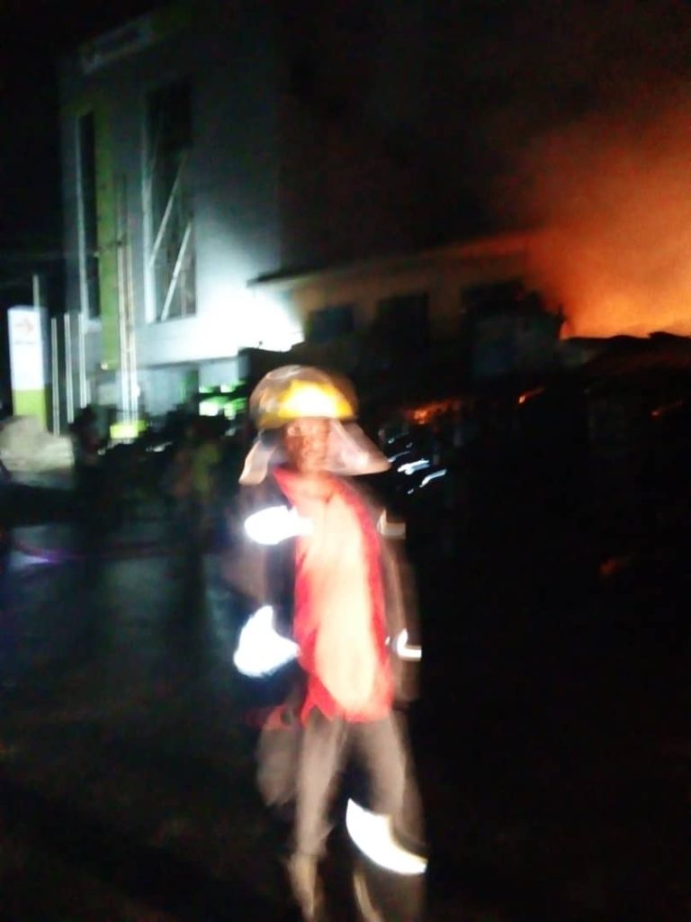Fire guts Agbeni Market in Ibadan