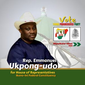 INEC declares YPP Ukpong-Udo winner of Ikono/Ini Federal Constituency