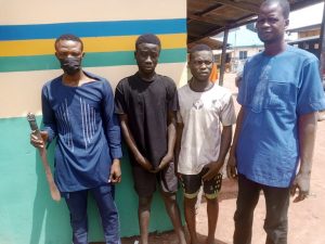 Police nab four armed robbery suspects one month after operation