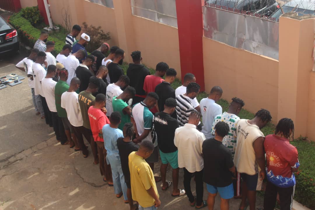 Alleged Internet fraud: EFCC arrests 44 suspects in Benin City