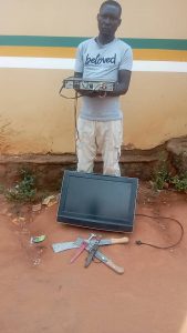 So-Safe Corps arrests man for allegedly stealing neighbour’s electronics