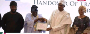 Buhari confers GCFR, GCON honours on Tinubu, Shettima