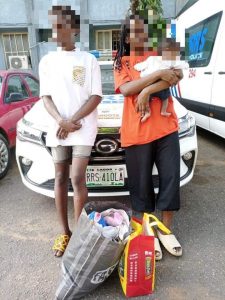 Two arrested over attempt to sell two-month-old baby